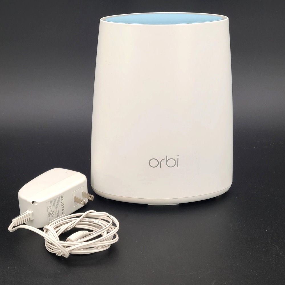 NETGEAR Orbi Mini Router RBR40 Satellite Home Mesh WiFi Tri-Band with Power Cord